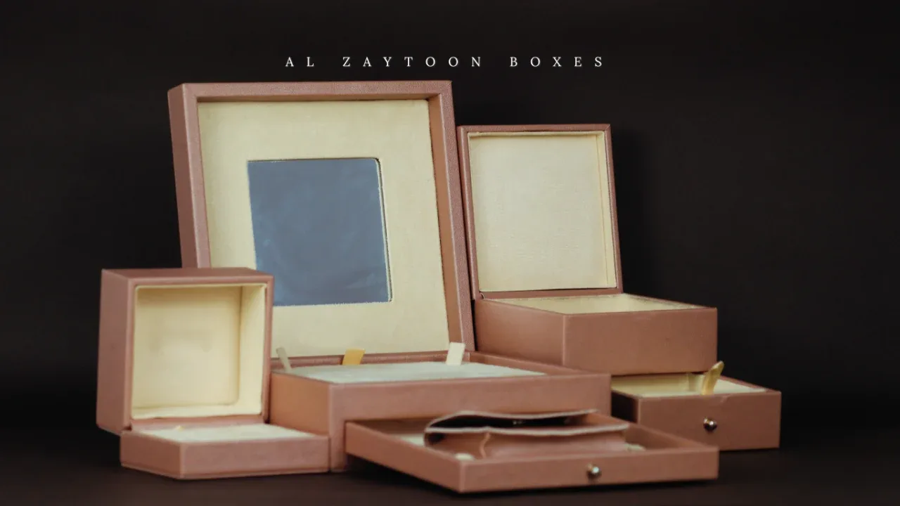Al Zaytoon's Premium PU Leather Jewellery Box Collection